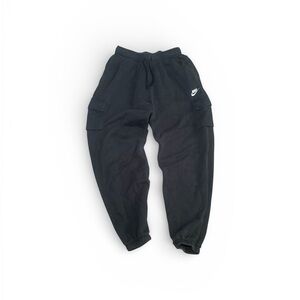 Nike Women’s Black Cargo Athletic Relaxed Fit Joggers Size Small